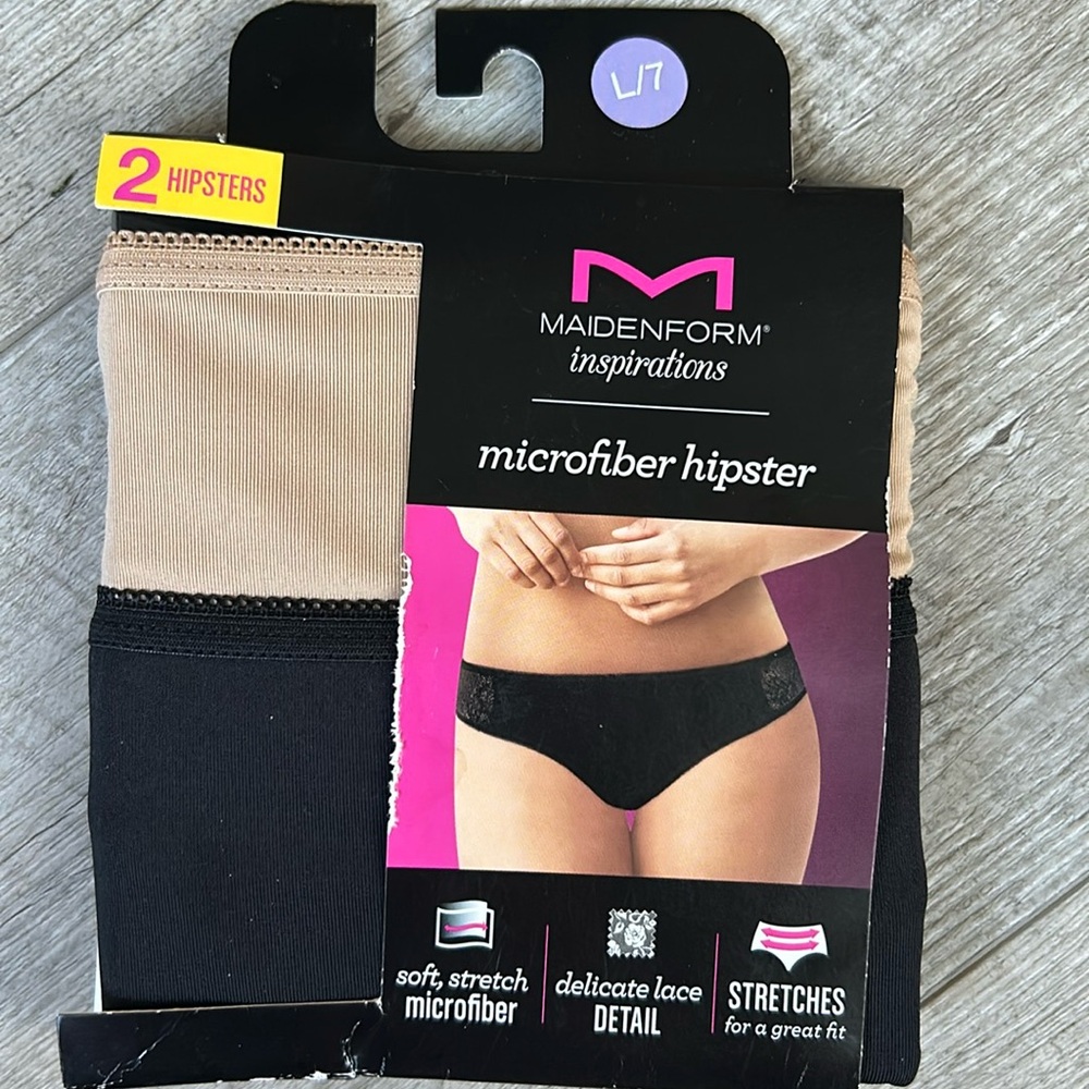 Microfiber hipster maiden-form